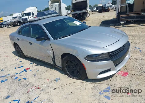 2021 Dodge Charger Police Rwd z USA, uszkodzony, nr VIN 2C3CDXAT3MH578330